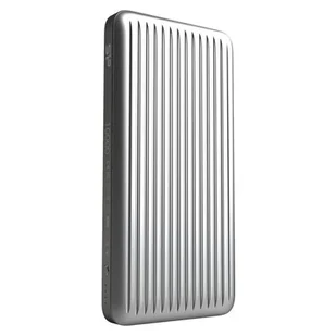 Silicon Power Powerbank QP66 10000 mAh Srebrny SP10KMAPBKQP660S - Powerbanki - miniaturka - grafika 1