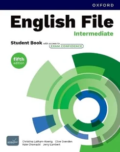 English File 5E Intermediate StudentBook access to Exam Confidence - Książki do nauki języka angielskiego - miniaturka - grafika 1