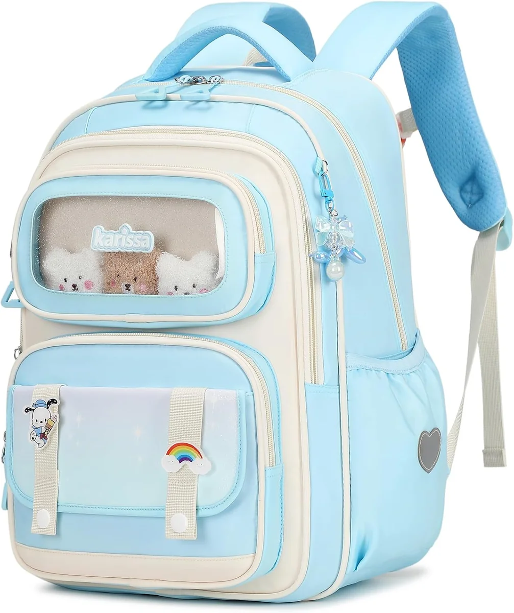 Plecak szkolny ergonomiczny 20L dla dziewczynki modny tornister