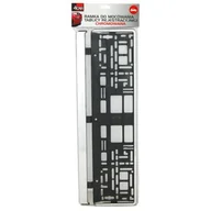 Akcesoria motoryzacyjne - Ramka tablicy rejestracyjnej CHROM PREMIUM 4car - miniaturka - grafika 1