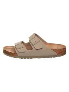 Birkenstock Klapki "Arizona" w kolorze beżowym - Klapki i japonki męskie Birkenstock Klapki "Arizona" w kolorze beżowym - Klapki i japonki męskie - miniaturka - grafika 1