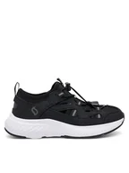 Buty dla chłopców - Leaf Sneakersy Vaxholm LVAXH201R Czarny - miniaturka - grafika 1