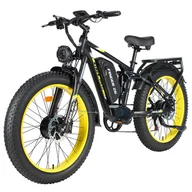 Rowery elektryczne - Orlms Finder 26 Electric Bike 2*1000W Motor 52V 25Ah Battery 26*4 0 inch Tires 62km/h Max Speed 110km Range Hydraulic Dis - miniaturka - grafika 1
