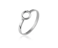 Pierścionki - Pierścionek minimalistyczny z kołem Tuva mini - miniaturka - grafika 1