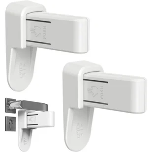 2 blokady bezpieczeństwa dla dzieci, blokady bezpieczeństwa dla dzieci, blokady klamek do drzwi - Zawiasy, okucia i inne akcesoria 2 blokady bezpieczeństwa dla dzieci, blokady bezpieczeństwa dla dzieci, blokady klamek do drzwi - Zawiasy, okucia i inne akcesoria - miniaturka - grafika 1