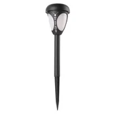 Lampy ogrodowe - Lampa solarna wbijana 7 x 29 cm czarny - miniaturka - grafika 1
