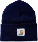 Czapki damskie - Carhartt Czapka Carhartt Acrylic Beanie Navy - miniaturka - grafika 1