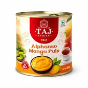 Koncentraty warzywne, przeciery - Pulpa z mango Taj Indian Alphonso Mango Pulp - odmiana Alphonso gęsta - miniaturka - grafika 1