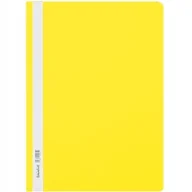 Teczki i skoroszyty - SKOROSZYT UNIWERSALNY A4 TWARDY BIURFOL ŻÓŁTY - miniaturka - grafika 1