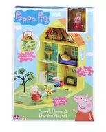 Figurki dla dzieci - Tm Toys Świnka Peppa domek plus ogór PEP06156 - miniaturka - grafika 1
