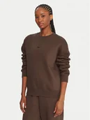 Bluzy damskie - Reebok Bluza Reebok X Ewa Chodakowska RK25303CCW Brązowy Regular Fit - miniaturka - grafika 1