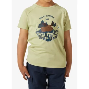 Koszulka dziecięca Helly Hansen Marka T-Shirt - Odzież sportowa dziecięca - miniaturka - grafika 1