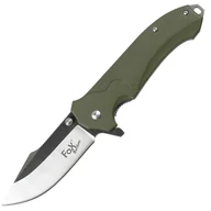 Noże - Nóż składany MFH Fox Outdoor Jack Knife One-handed - OD Green - miniaturka - grafika 1