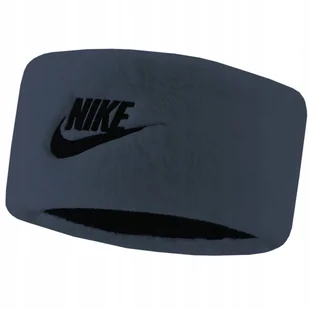 Opaska na głowę Nike ciepła szara N1002619973OS - Ozdoby do włosów - miniaturka - grafika 1