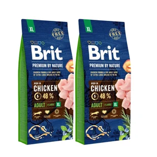 Brit Premium By Nature Adult Extra Large XL 15 kg - Sucha karma dla psów - miniaturka - grafika 4