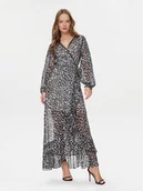 Sukienki - Guess Sukienka codzienna Felisia W4RK24 WFX02 Złoty Regular Fit - miniaturka - grafika 1