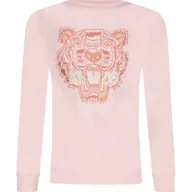 Bluzy dla dziewczynek - KENZO KIDS Bluza | Regular Fit - miniaturka - grafika 1