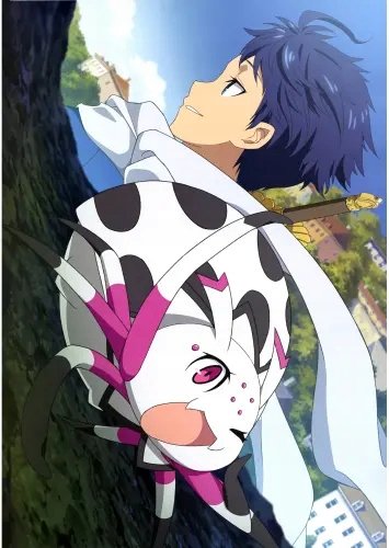 Plakat Kumo Desu ga, Nanika? kdgnk_002 A2 (custom)