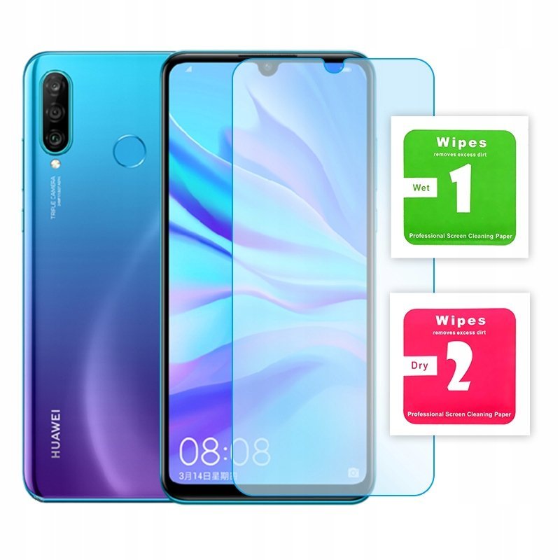 SZKŁO HARTOWANE OCHRONNE PŁASKIE SZYBKA OCHRONA EKRANU do HUAWEI P30 LITE