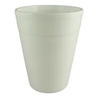 Donice - Osłonka do storczyka ST 9066 13 cm biała - miniaturka - grafika 1