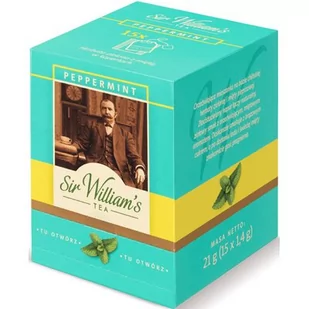 Herbata SIR WILLIAMS Peppermint HWG08 (15 sztuk) - Herbata - miniaturka - grafika 1