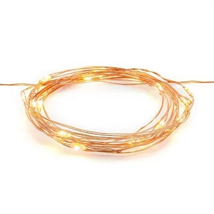 Party Deco Lampki dekoracyjne LED białe - 190 cm LEDC4 - Dekoracje sali - miniaturka - grafika 1