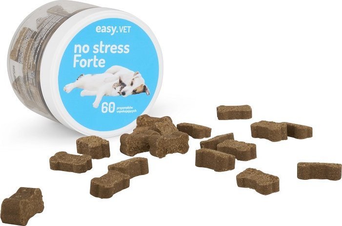 Easy.VET Smaczki funkcjonalne No stress forte dla psów i kotów 180g