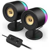 Głośniki komputerowe - Głośniki REDRAGON AHRI GS598 2.0 RGB Komunikacja bezprzewodowa - miniaturka - grafika 1