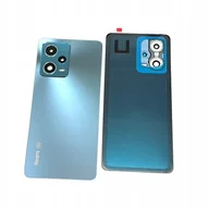 Pozostałe akcesoria do telefonów - do XIAOMI REDMI NOTE 12 PRO 5G KLAPKA BATERII POKRYWA + SZYBKA KAMERY BLUE - miniaturka - grafika 1
