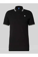 Koszulki męskie - Koszulka polo o kroju slim fit z wyhaftowanym logo model Dunda - G-Star Raw - miniaturka - grafika 1