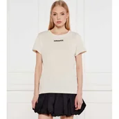 Koszulki i topy damskie - Patrizia Pepe T-shirt + kubek | Regular Fit - miniaturka - grafika 1