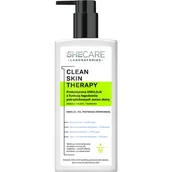 Balsamy i kremy do ciała - SHE, Shecare Clean Skin Therapy, Probiotyczna emulsja do ciała, 225 ml - miniaturka - grafika 1