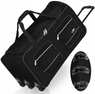 MEGA DUŻA TORBA PODRÓŻNA na 3 KOŁACH WALIZKA 250L - Walizki - miniaturka - grafika 1