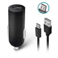 Akcesoria do tabletów i e-booków - Forever Ładowarka samochodowa M-02, 2.1 A, 1 x microUSB - miniaturka - grafika 1