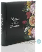 Albumy fotograficzne - Poldom Album Magic Flower XL (tradycyjny 100 czarnych stron) - miniaturka - grafika 1