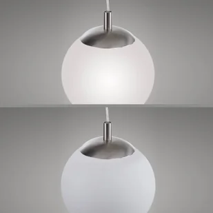 Lampa wisząca Paul Neuhaus Bolo, szklany klosz, Ø 25 cm - Lampy sufitowe - miniaturka - grafika 4