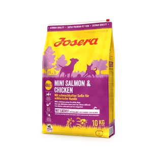 JOSERA Mini Salmon & Chicken 10kg - Sucha karma dla psów - miniaturka - grafika 1