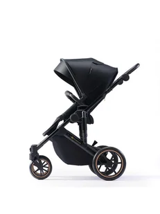 Kinderkraft Wózek dziecięcy kombi 3w1 "Prime 2" w kolorze czarnym - Wózki dziecięce - miniaturka - grafika 1
