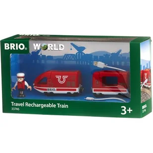 BRIO Pociąg elektryczny 33746 - Pociągi dla dzieci - miniaturka - grafika 1