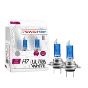 Żarówki samochodowe - Żarówka Powertec COOL BLUE UltraWhite H7 12V +100% - miniaturka - grafika 1