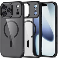 Etui i futerały do telefonów - Etui Tech-Protect Magmat MagSafe do Apple iPhone 17 Pro Black/clear - miniaturka - grafika 1