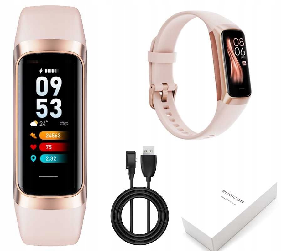 SMARTBAND DAMSKI Rubicon RNCF05 - TERMOMETR