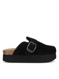 Badura Klapki TS6207-01 Czarny - Klapki i japonki damskie - miniaturka - grafika 1