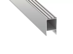Profil aluminiowy Claro do taśm LED - Srebrny anodowany - 2m - Akcesoria do oświetlenia - miniaturka - grafika 1