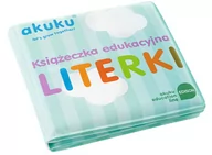 Zabawki do kąpieli - AKUKU Miękka Edukacyjna Książeczka Kąpielowa Literki - miniaturka - grafika 1