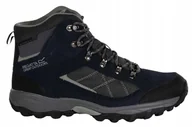 Buty trekkingowe męskie - Buty męskie trekkingowe Regatta Clydebank wodoodporne granatowe r. 41 - miniaturka - grafika 1