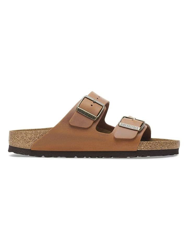 Birkenstock Skórzane klapki 