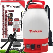 Opryskiwacze - AKUMULATOROWY OPRYSKIWACZ ELEKTRYCZNY ROZPYLACZ CIŚNIENIOWY 6L LANCA 117cm - miniaturka - grafika 1