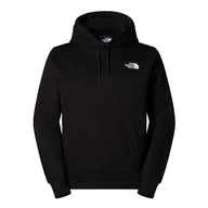 Bluzy sportowe damskie - Bluza The North Face Essential Oversize Hood 0A89ENJK31 - czarna - miniaturka - grafika 1