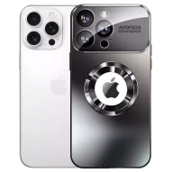 Etui i futerały do telefonów - Etui do Apple iPhone 16 Pro Max obudowa Alogy MagSafe LuxeShield™ Case z ochroną obiektywów do MagSafe Graphite Black - miniaturka - grafika 1